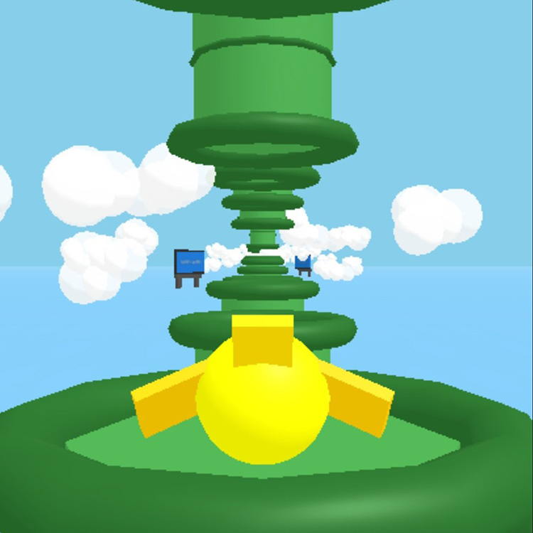 First person Flappy Bird